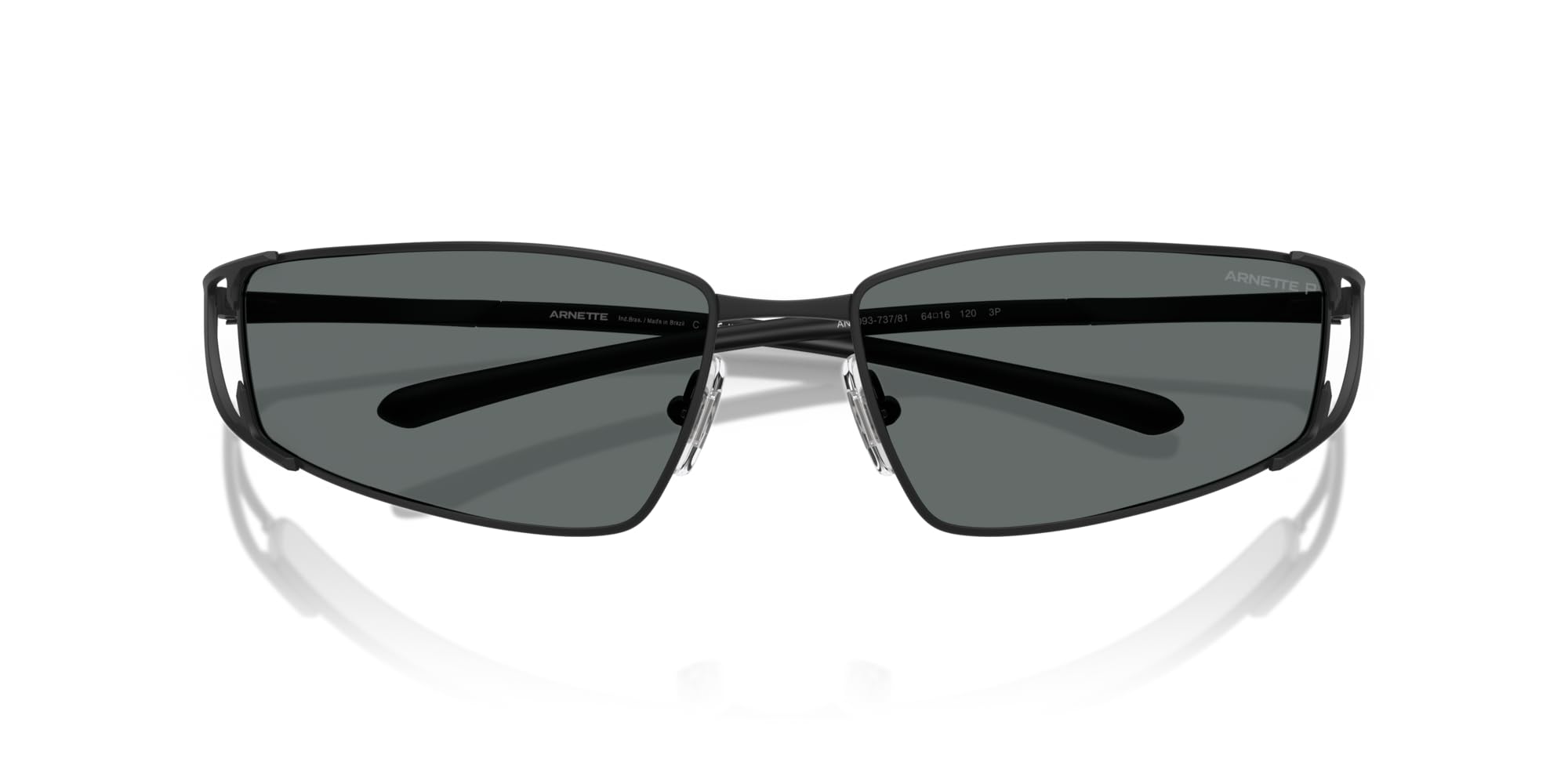 Amazon.com: ARNETTE Man Sunglasses Matte Black Frame, Polar