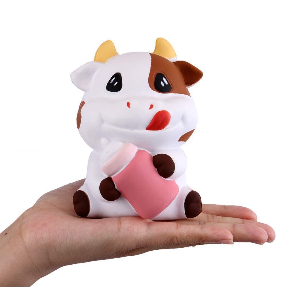 Anboor Squeeze Toys Krowa Powolny wzrost Squishy Anti Stress Pachn?cy Kawaii Ulga w l?ku Du?a