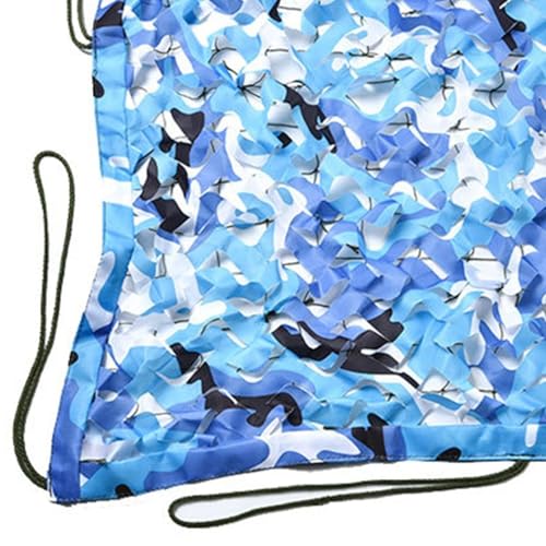 Red de camuflaje exterior vela de sombra impermeable proteccion UV camping 6