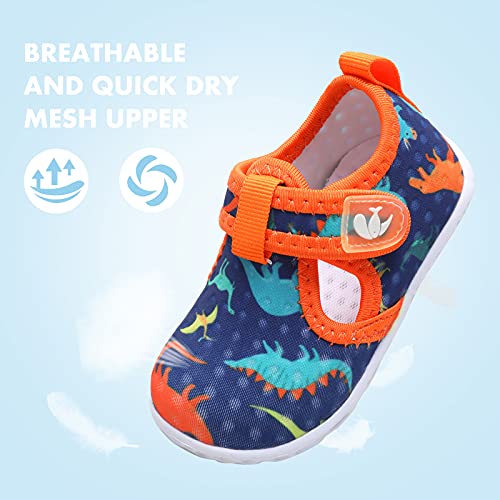 Image of FEETCITY Baby Boys Girls Water Sport Shoes Barefoot Kids Aqua Socks Quick-Dry Beach Swim Pool Shoes