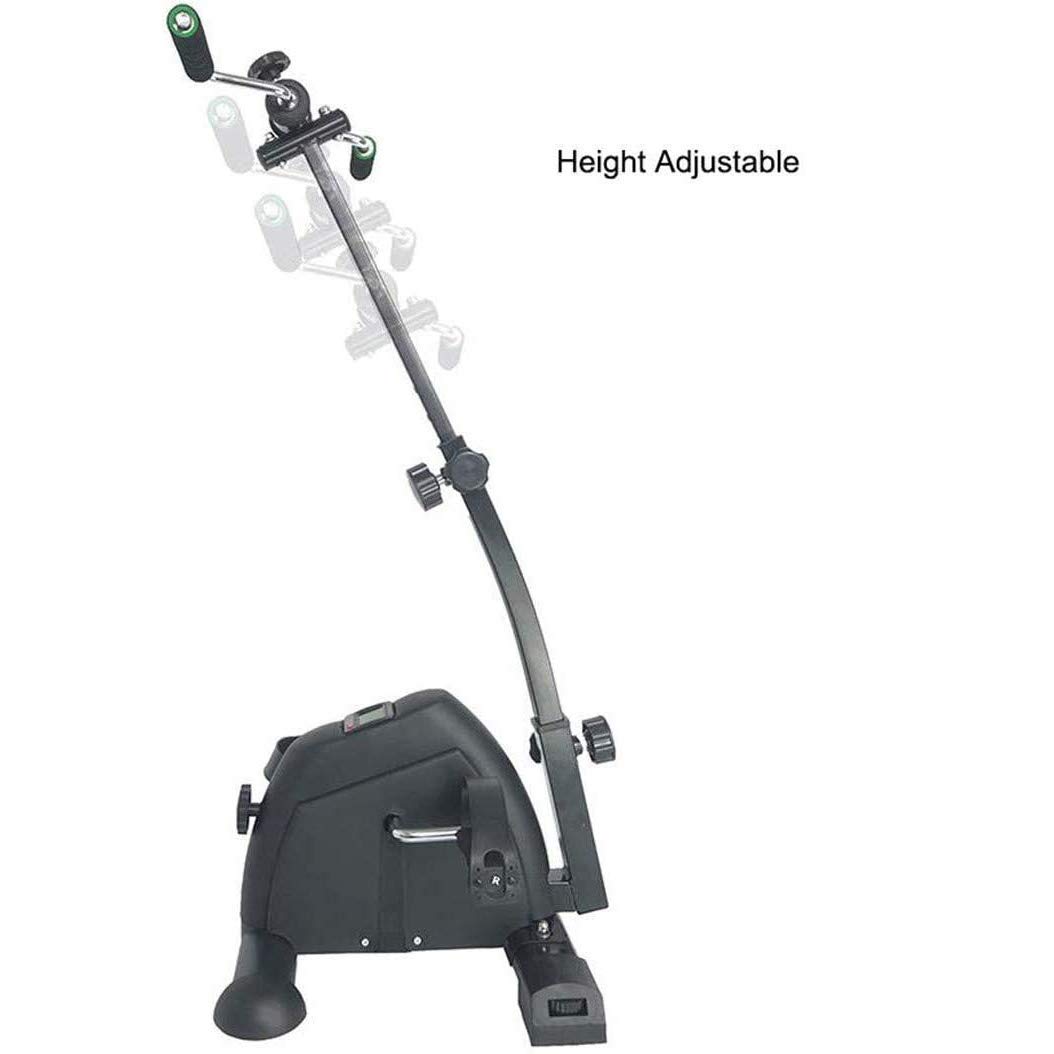 Wielofunkcyjny rower treningowy, przenośny treningowy z monitorem LCD, wewnętrzny rower fitness dla osób starszych do treningu rehabilitacji kończyn