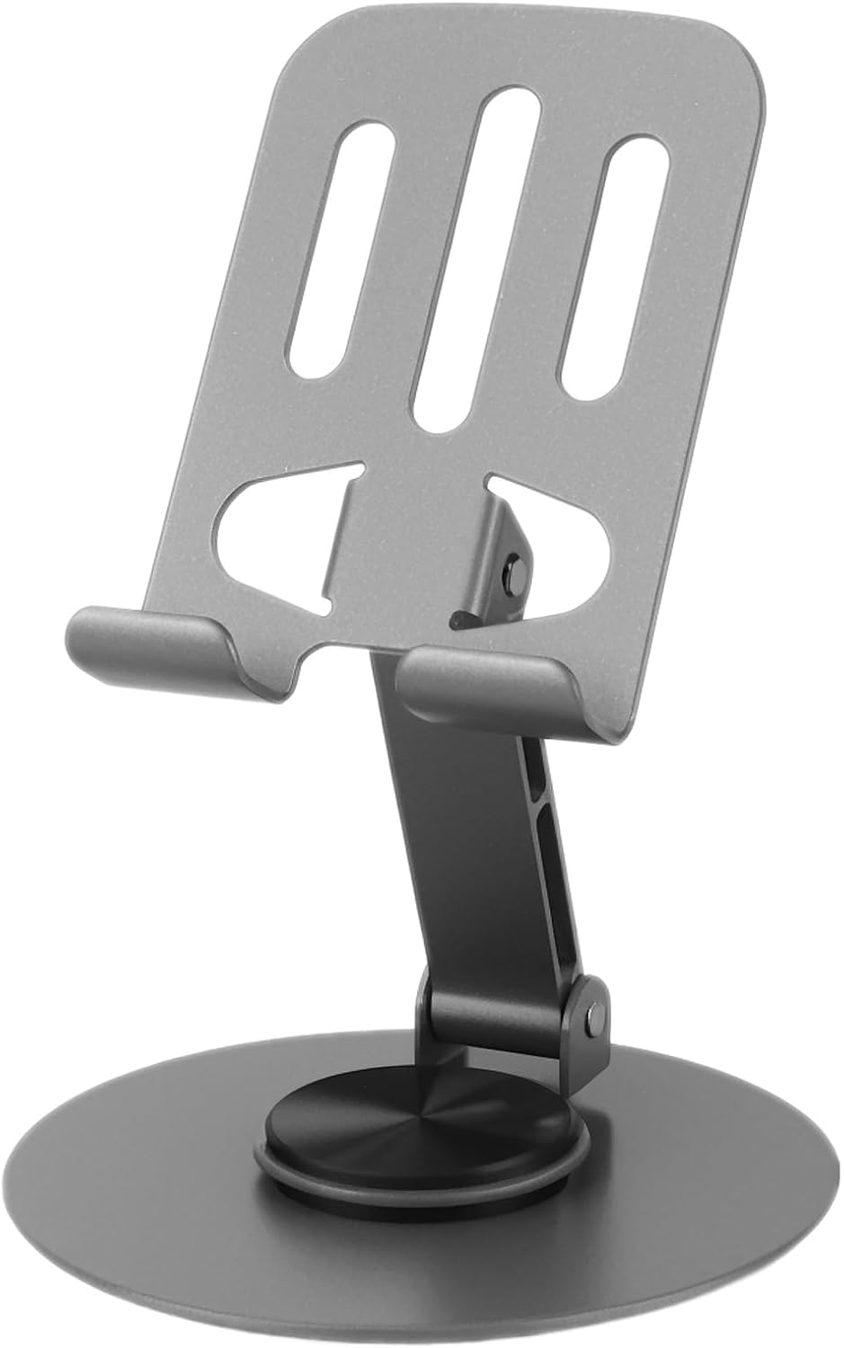 coku Mobile Stand for Home, 360° Rotation Angle Adjustable Phone Stand for Study, Desk, Table, Streaming, Foldable & Portable Desktop Stand for 4 to 10 inch Smartphones-image-7