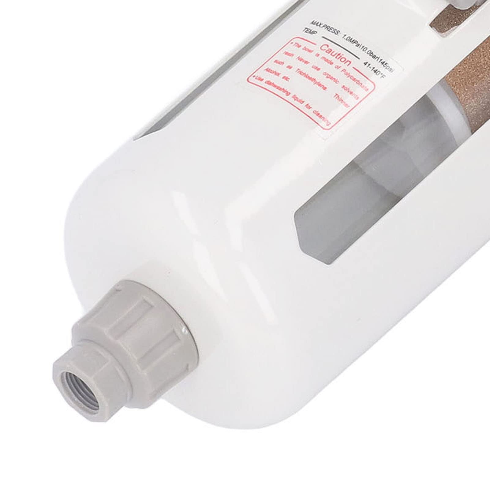 Filtr Powietrza Regulator Ciśnienia Regulator Sprężarki Powietrza G1 2 Cale Automatyczny drenaż Filtracja od 5 do 40 M z Manometrem do Narzędzi Pneumatycznych