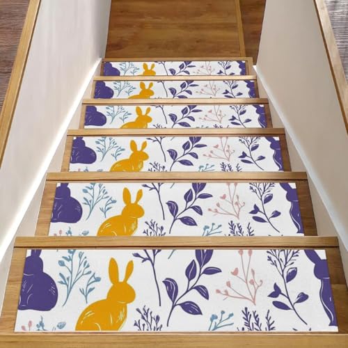 Alfombras de seguridad interiores CHENZZZZ para escaleras de madera casa 2