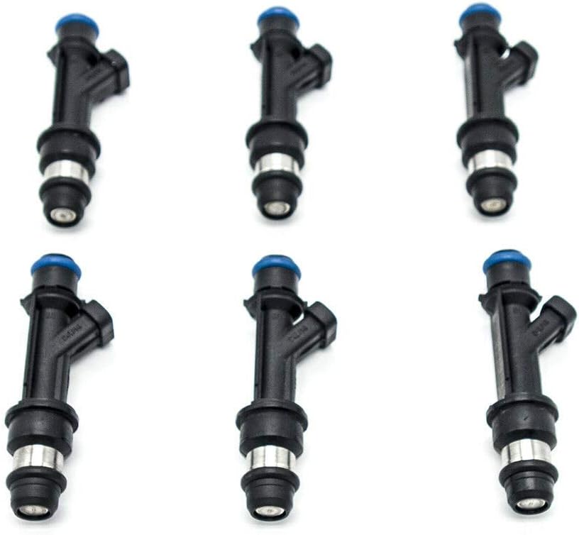 25313185 6Pcs Fuel Injectors Fits 02-04 For Buick Chevy Oldsmobile GMC Isuzu 4.2L L6