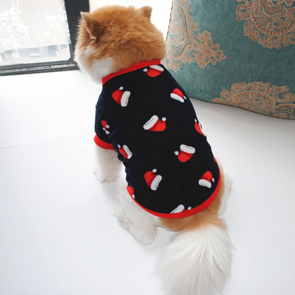 POPETPOP 7pezzi Coutume Autunnale e Invernale per Cani di Abbigliamento per Animali Domestici Vestiti Caldi e Comodi per Cani Leggero e Confortevole Accessorio Fotografico Riutilizzabile