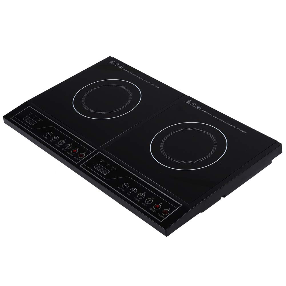 Buy Induction Hob Double Induction Plate Cooktop Portable Countertop Electric Hot Plate 3400W