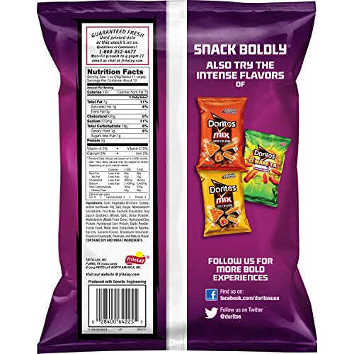 Doritos Tortilla Chips, Spicy Sweet Chili, 9.75 Ounce