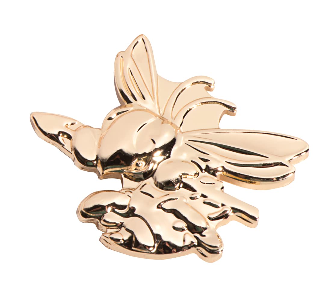Anderson's Gold Hornet/Bee School Mascot Lapel Pin Pack, Set of 25, School Spirit, Awards
