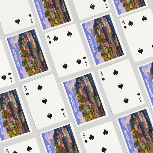 Baraja de poker Newfoundland and Labrador, 52 cartas miniatura 4