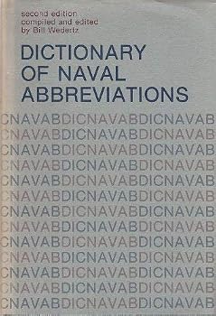 Hardcover Dictionary of Naval Abbreviations Book
