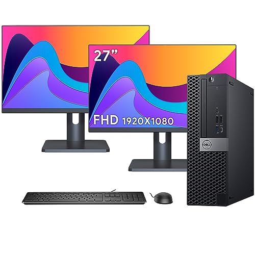 Dell Optiplex Desktop Computer PC (SFF) - Hexa Core i5 8th Gen