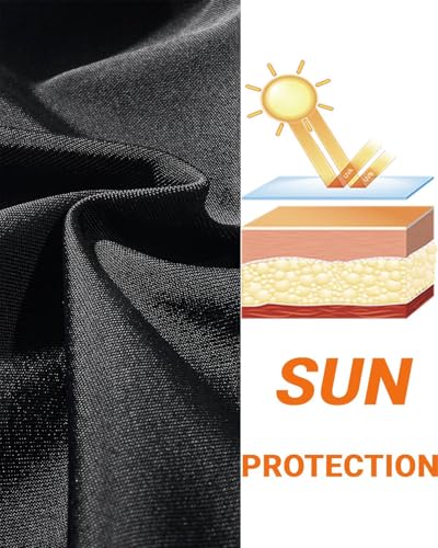 Holipick Women's One Piece Short Sleeve Rash Guard Surfing Modest Swimsuit Zipper Front Bathing Suit with Built in Bra4