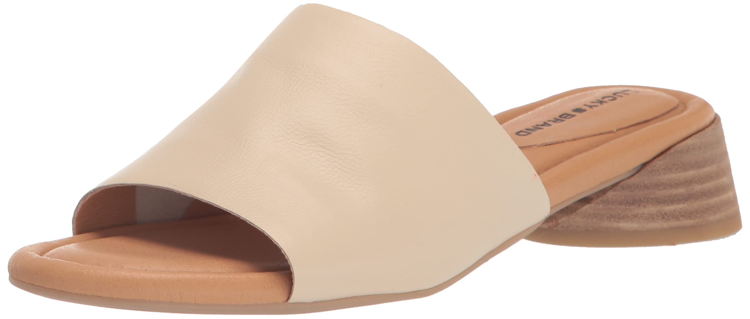 Lucky Brand Women's Raffy Heeled Slide Sandal