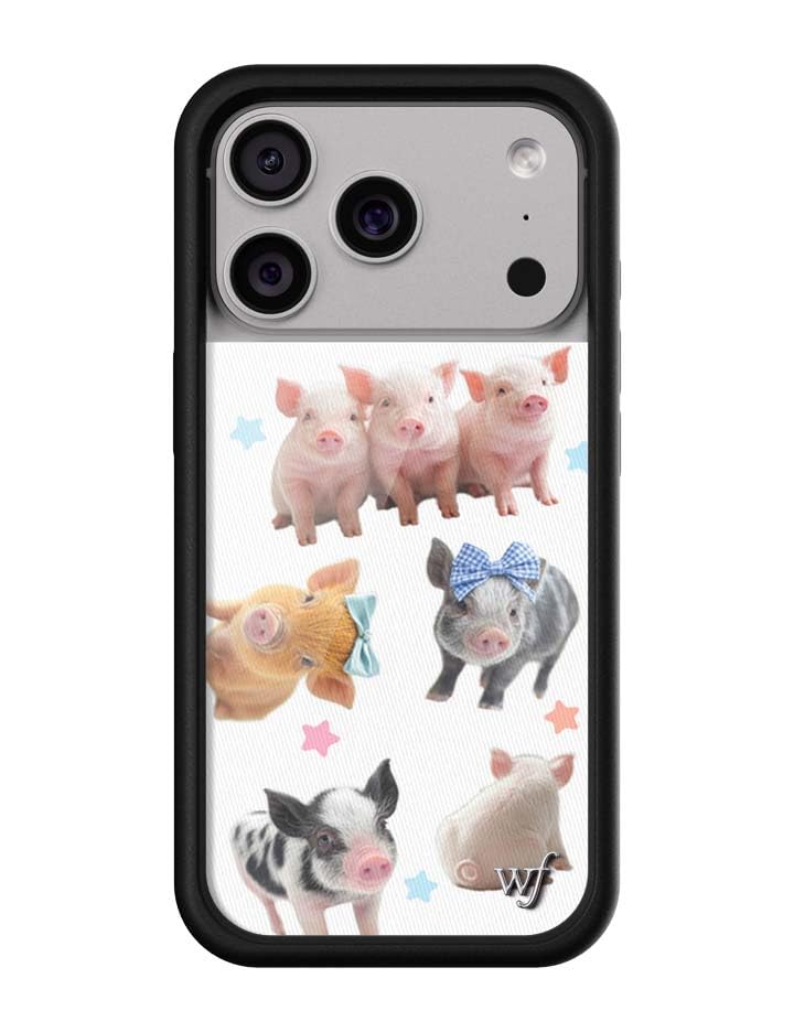 Image of Wildflower Cases - iPhone 17 Pro Compatible - Little Piggies