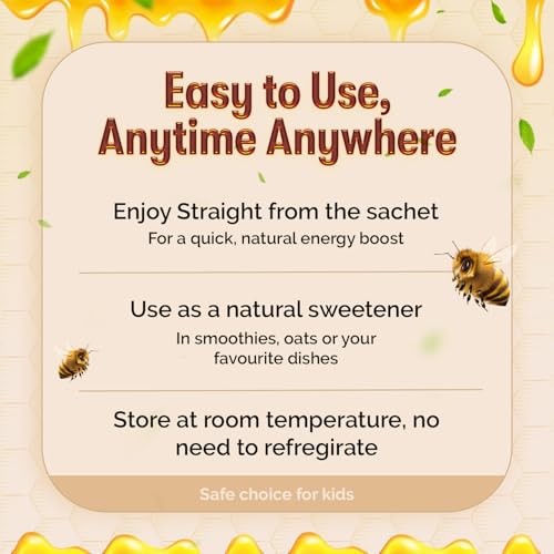 Ashraf Naturals Sidr Gold Honey Sticks Pack 20 x 15 g miniatura 6