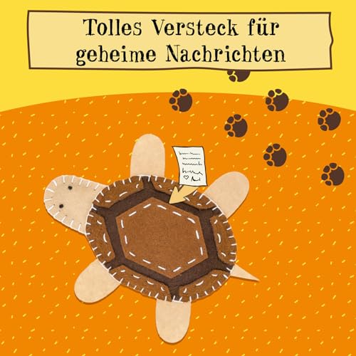 Kosmos 605667 Die Schule der magischen Tiere Näh-Spaß mit Henrietta, Nähset für Anfänger und Bastelset für Kinder ab 8 Jahren, enthält Filzstoff, Nadel, Stickgarn und Füllmaterial