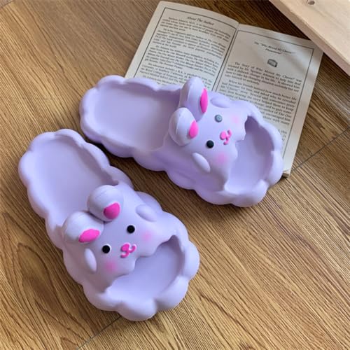 Bunny Slippers Bathroom Slippers Girl Summer Cartoon Cute Rabbit Home Non-slip Slippers2