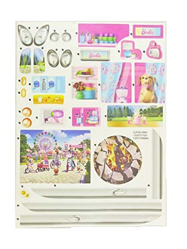 barbie dream house replacement stickers
