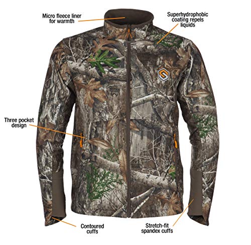 ScentLok Forefront Midweight Water Repellent Camo Hunting Jacket for Men3