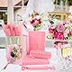 NEBURORA Rosa Seidenpapier für Geschenktüten 60 Blatt Rosa Geschenkpapier Großpackung 35 x 50 cm Hot Pink Verpackungspapier für Geschenkpapier Füller Kunsthandwerk DIY Geburtstag Hochzeit Babyparty