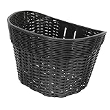 Suministro de conducción: cuando esta canasta se instala correctamente, no se volcará, lo que es estable y seguro, canasta delantera conveniente