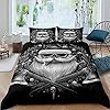 Feelyou Vikings Comforter Cover Set Militant Viking Warrior Duvet Cover for Kids Boys Teens European Pirates Bedding Set… 517b0Sv0LuL. SS100