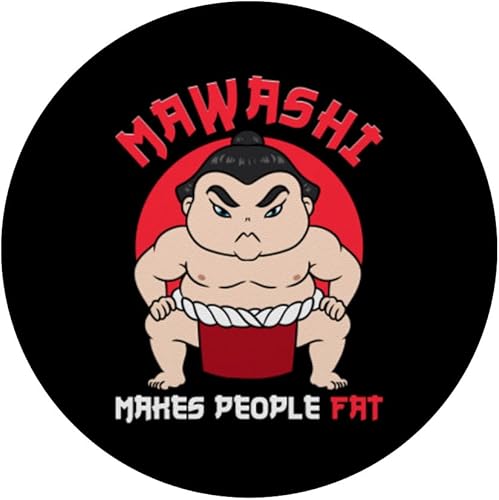 Miniatura 3 de Sumo Wrestler Sumo Wrestling Mawashi Makes People Fat PopSockets Swappable PopGrip