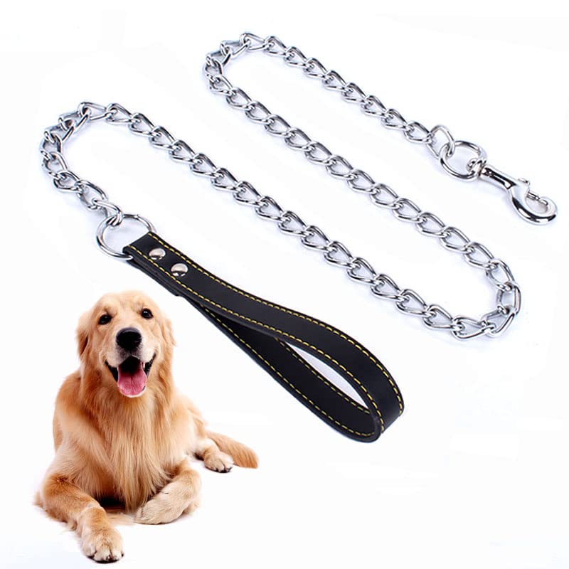 犬 リード 散歩用 ペット 大型犬 首輪 ブラウン 上品な牽引ロープ セット お出かけ 黒 中型犬