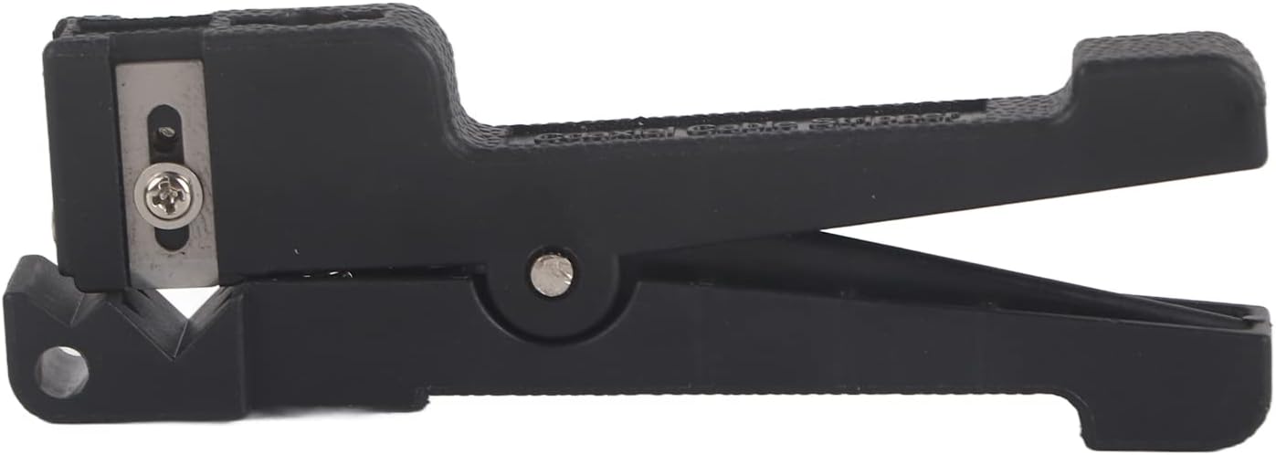 Fiber Optic Stripper, 45-165 Optical Fiber Wire Cable Stripper, Horizontal Coaxial Cable Knife Stripping Pliers Tool Hand Tool Electricians Supplies