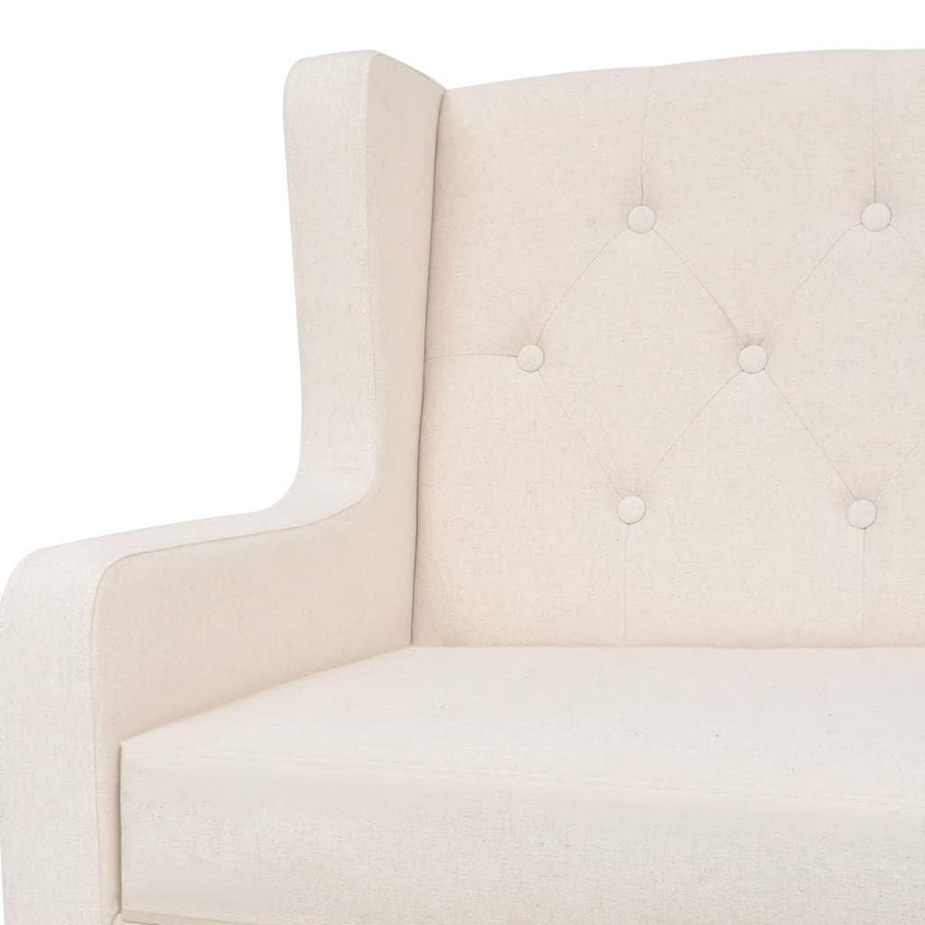 Juego de sofá de 2 piezas con sillón y tela de 3 plazas, color