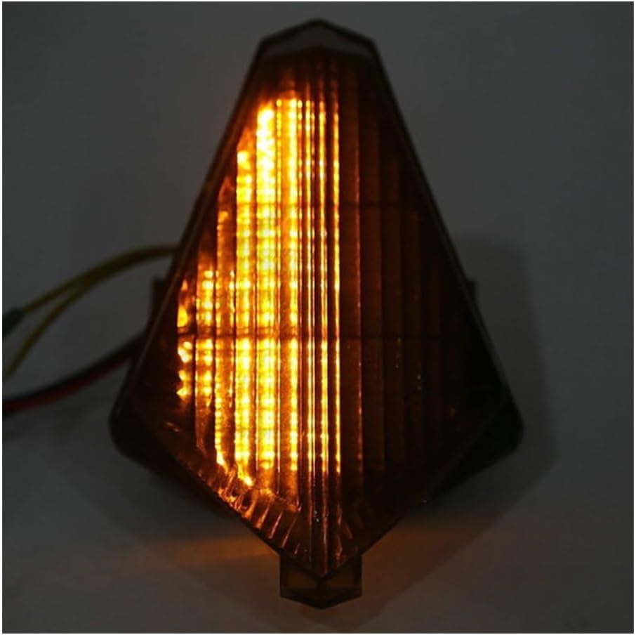 バイクのテールブレーキライト オートバイアクセサリー 12V 1 x リアテールライト ブレーキターンシグナルランプ インジケーター