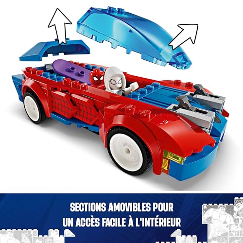 Lego Marvel La Voiture De Course De Spider man Contre Le Bouffon Venomisé 76279 Lego - vue 9