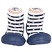 Attipas Marin Navy (Kleine Anker, 20) - Ergonomische Baby Lauflernschuhe | Kinder Barfußschuhe