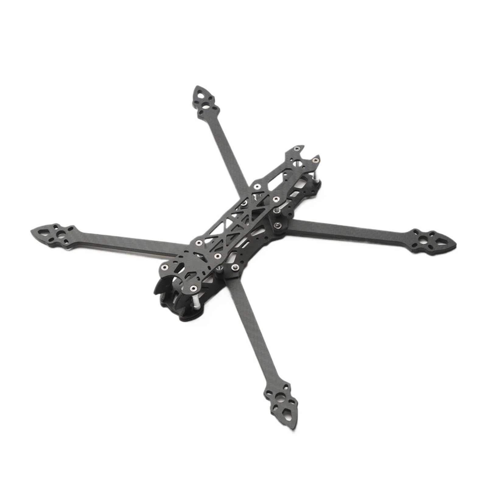 Kit de marco de cuadricóptero Mark4 7inch 295mm brazo 5MM fibra de carbono | Fibra de carbono 3K, 193*223MM, 121g, placa sup./inf./lateral 2.5MM, soporte cámara 19*19mm(With TPU 1set)