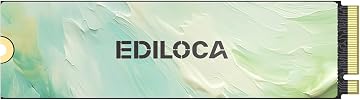 Ediloca 256GB NVMe M.2 SSD PCIe Gen 3x4, Up to 3000MB/s Read, M.2 2280 Internal Solid State Drive, Dynamic SLC Cache, Compatible with PC, Desktop and Laptops(EN680E)