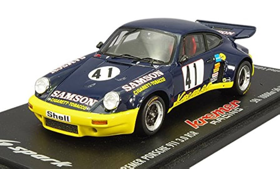 Amazon | Spark 1/43 クレーマー ポルシェ 911 RSR Gr.4 1974