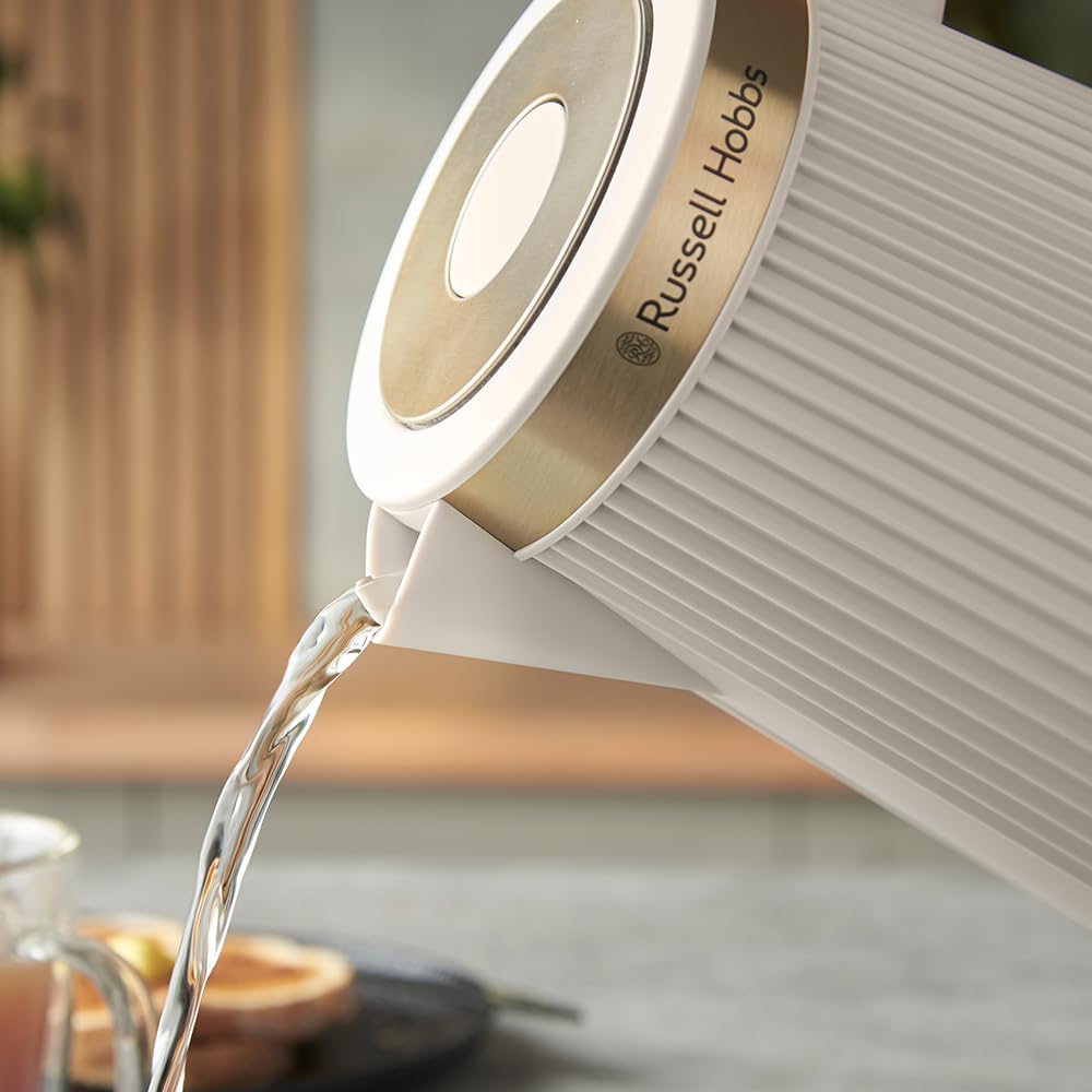 Russell Hobbs Bouilloire électrique 1,7L 2400 W Brontë beige mat 26751-70
