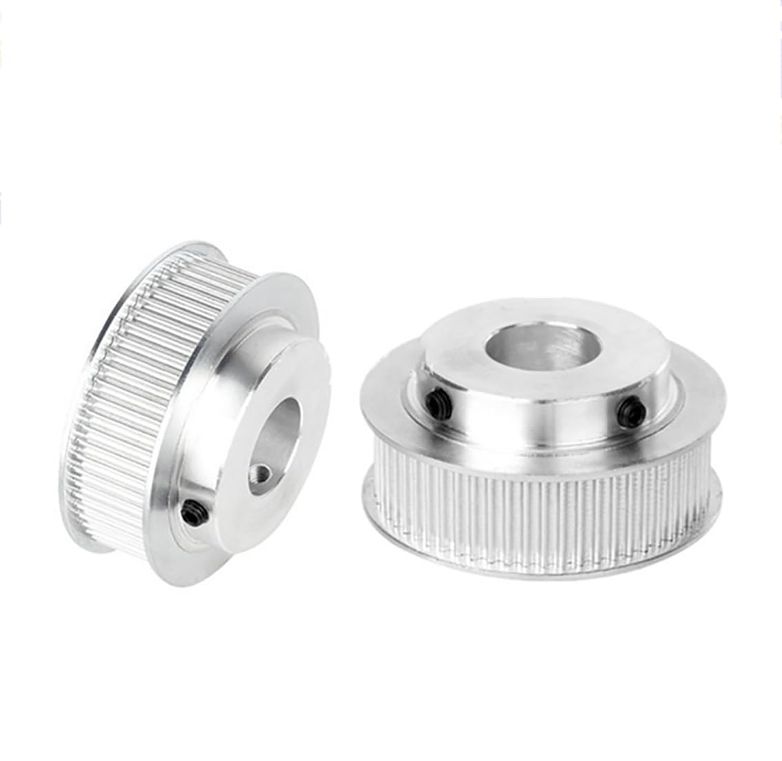 Polea dentada HTD 5M BF de aluminio mecanizado con ancho 16mm para alta precisión