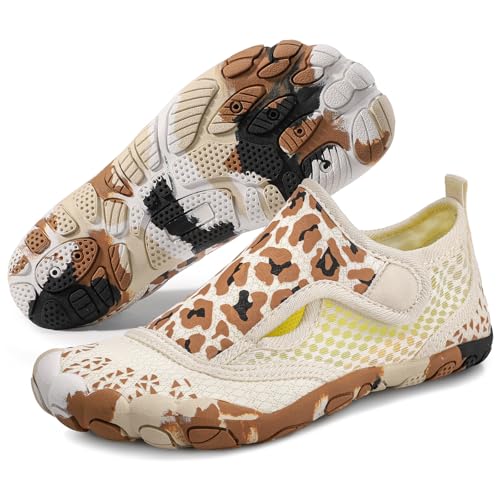 Image of ATHMILE Kids Water Shoes Boys Girls Water Shoes Quick Dry Barefoot Beach Sports Swim Pool Summer Shoes(Little Kid /Big Kid)