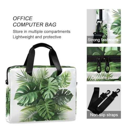 Funda para portátil ALAZA hojas de monstera 13-15.6 pulg miniatura 5