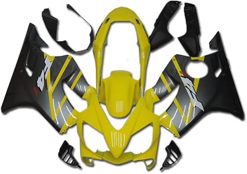 Yellow Black Fairing Fit for Honda 2004 2005 2006 2007 CBR 600 F4I CBR600 F4I CBR 600F4I Injection Mold ABS Plastics New Bodywork 04 05 06 07 W01