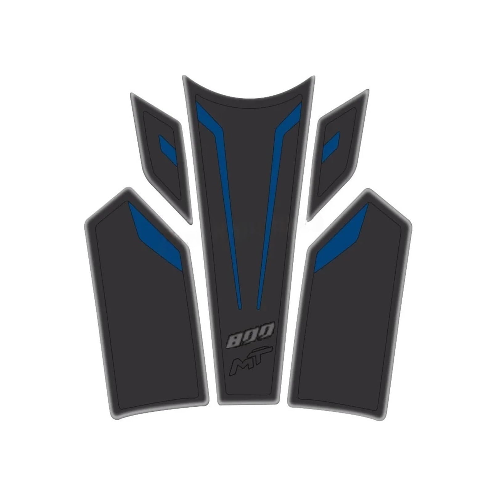 Motorbike Tank Protector Pad for 800MT 800 MT Mt Motorcycle Accessories Tank Pad Protector Sticker Decal Gas Knee Grip Traction Side