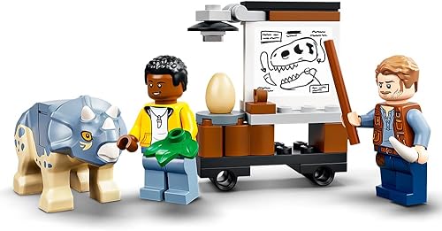 Miniatura 5 de LEGO Jurassic World T. rex Dinosaur Fossil Exhibition 76940 Kit de construcción; juego de juguete genial para niños; nuevo 2021 (198 piezas)