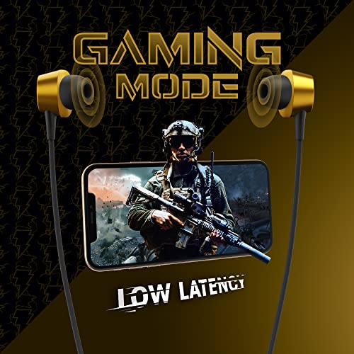 Image of ZEBRONICS DC Black ADAM Edition Yoga N3 with 46 Hours Backup, Bluetooth v5.2 Wireless in Ear Neckband, ENC Calling, Gaming Mode (Upto 50ms), Voice Assistant, Dual Pairing, Splash Proof and Type C