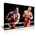 Produktbild Leinwandbild, Motiv: Rocky Balboa vs Ivan Drago, 76 x 50 cm, Farbe