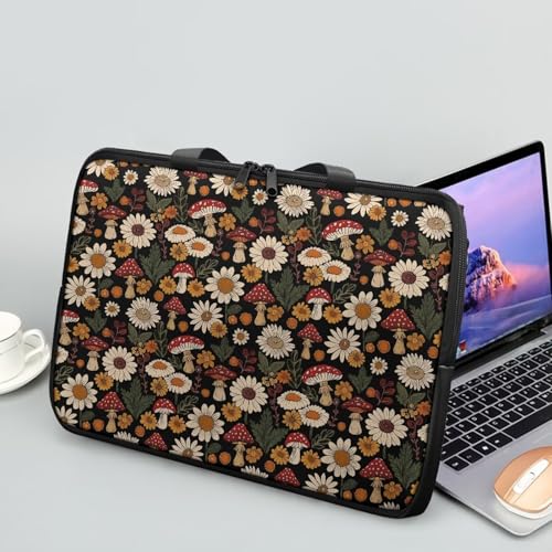 Laptop Bag Case Womens Mens Leather Document Bag Shockproof Briefcase for Work Travel Business 10 Inch- 17 Inch2