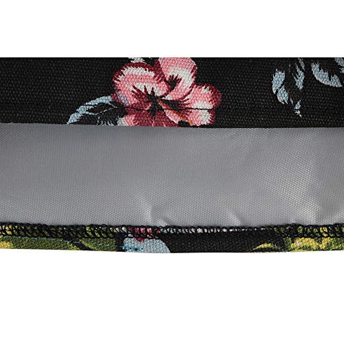 Sewing Machine Case Cover, Sewing Machine Dust Cover, Furniture Dust Cover, Sewing Machine Cover with 3 Cotton Pockets, Fits Most Standard Brother & Singer Machines TFC1464 (Green) - Thumbnail 7