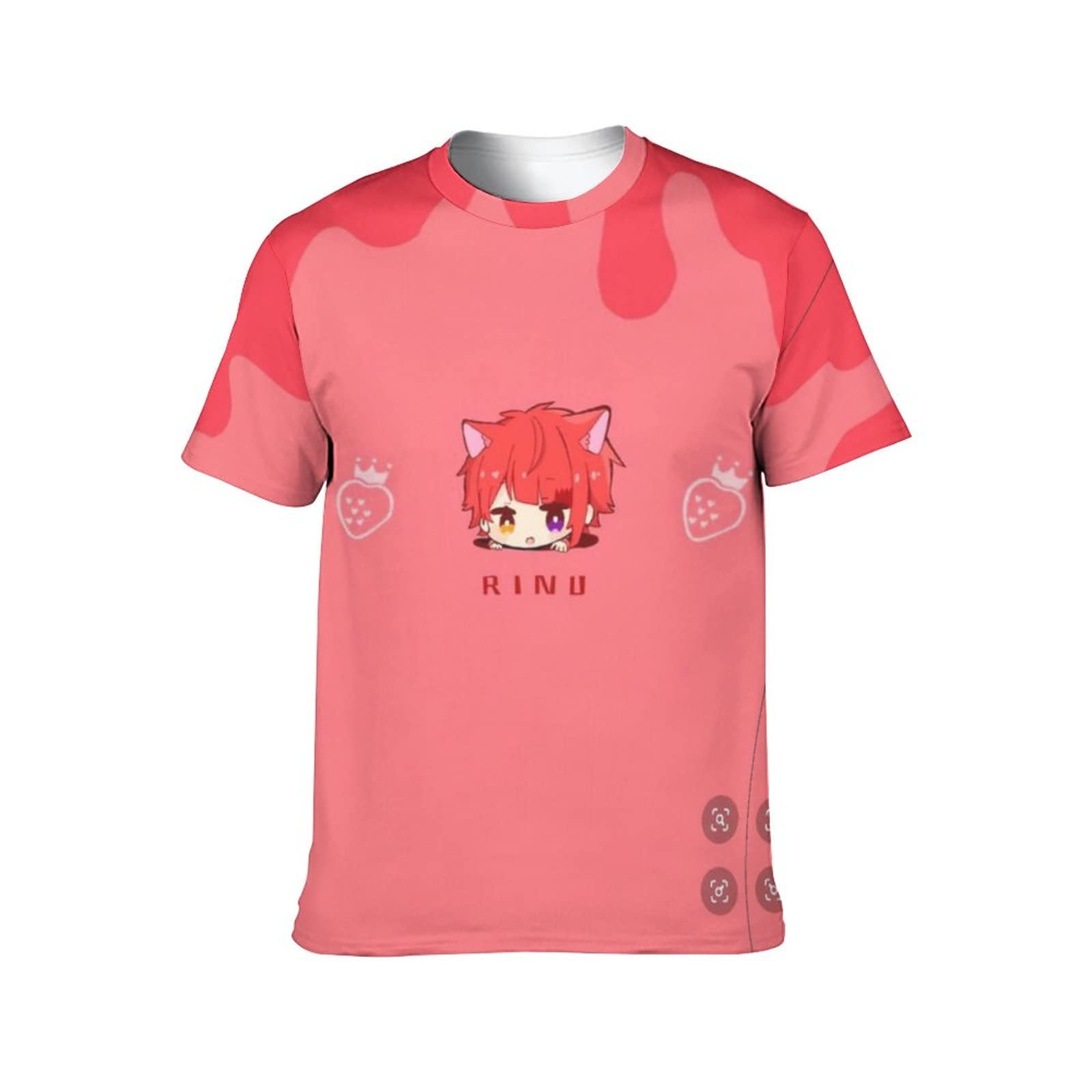 Amazon.co.jp: すとぷり 莉犬 Tシャツ メンズ 通学 ファッション