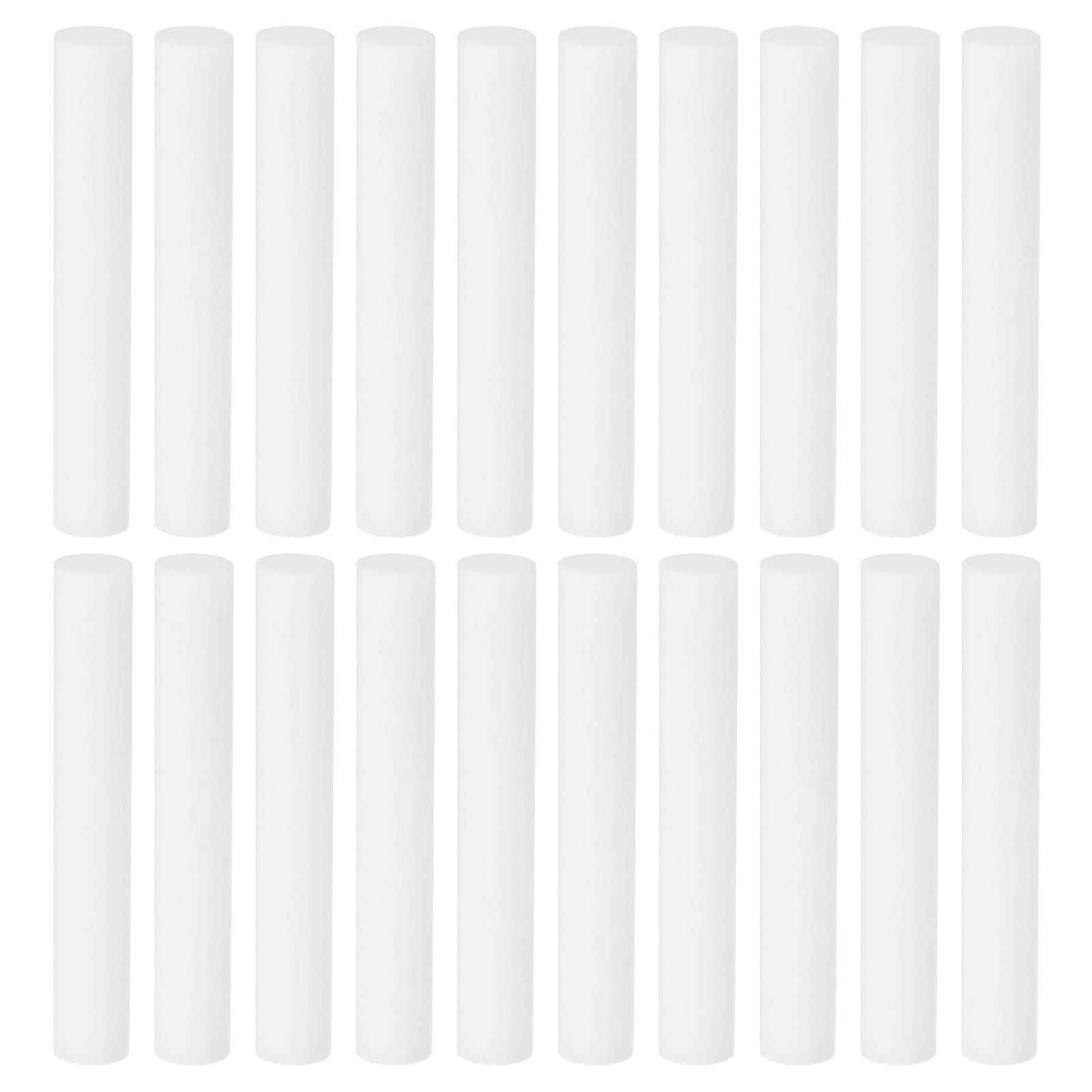 PATIKIL Humidifier Cotton Filter Sticks, 20 Pcs Refill Sticks Filter Wicks Replacement for USB Mini Humidifiers Portable Diffuser (2.76'' x 0.39''), White